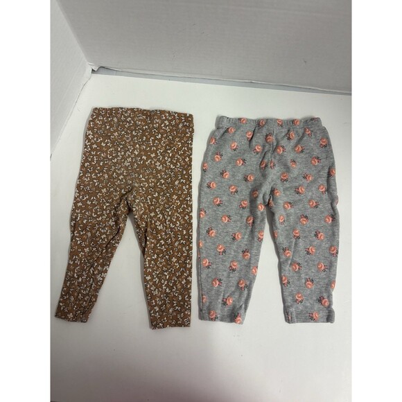 Girls 12 Months Lot 4 Pants( Used) 1 Top (new) - Picture 6 of 7